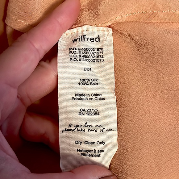 ARITZIA Wilfred Silk Dress // Size XXS - Picture 5 of 5